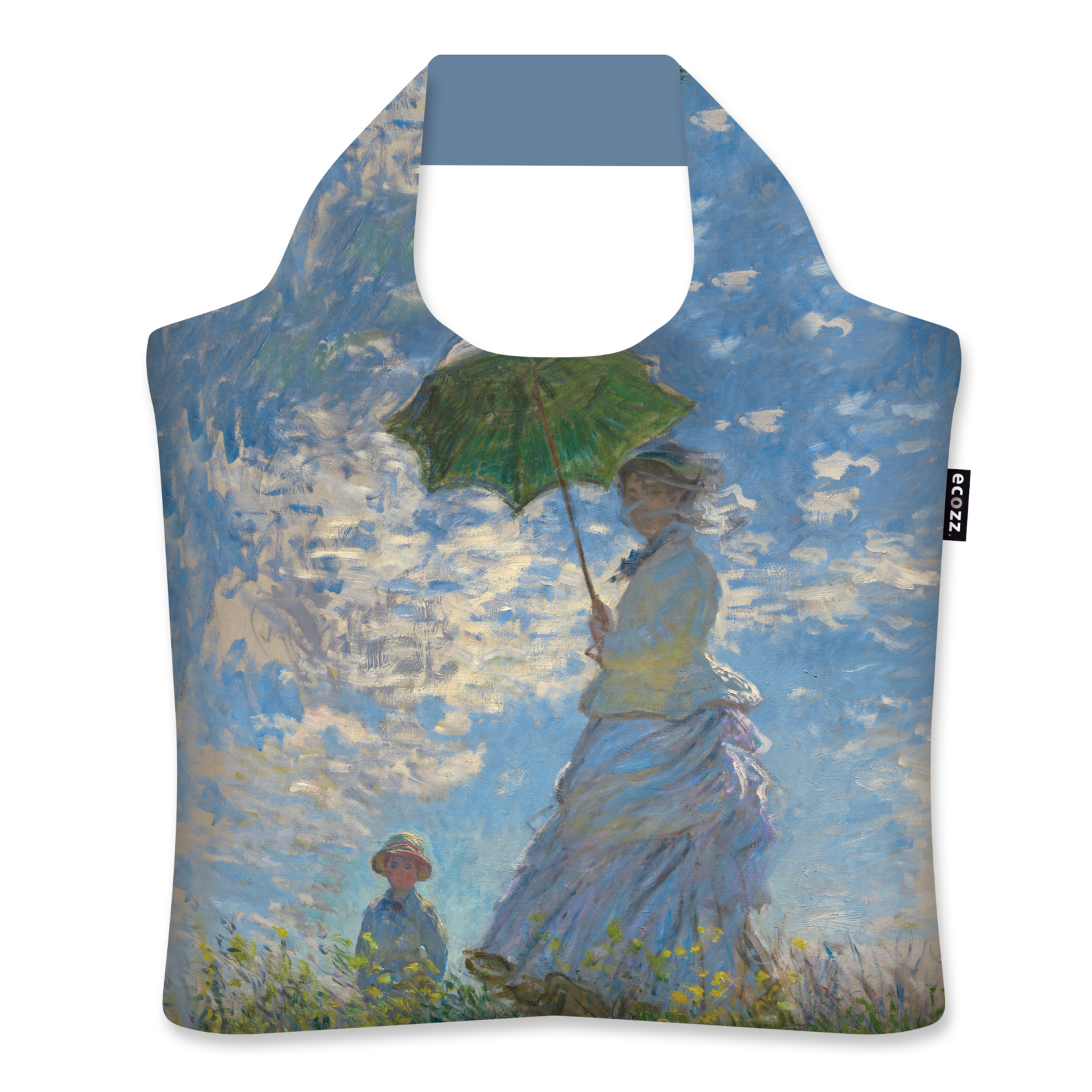 Ecozz Woman with Parasol - Claude Monet 100% recycled PET