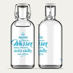 Fill Me Flasche Schweizer Wasser 1L