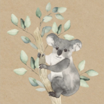 ARTEBENE Serviette Organics Koala