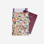 Paprcuts Reisepass Cover - Abstract Retro