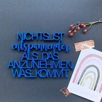 NOGALLERY Nichts ist entspannender, als das anzunehmen, was kommt