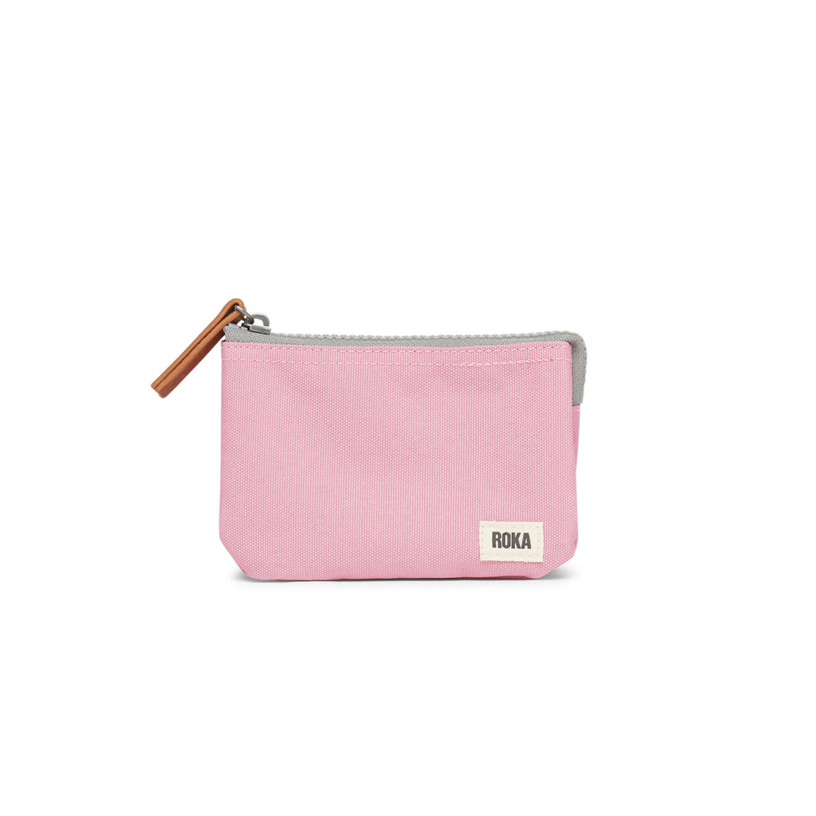 ROKA London Carnaby Wallet Sustainable Canvas Antique Pink