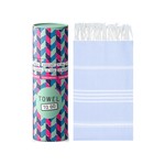 TOWEL TO GO Hamamtuch Ipanema hellblau