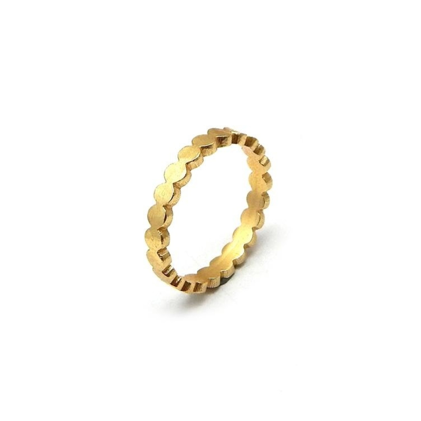 Scout handmade goods Ring Circles Gold