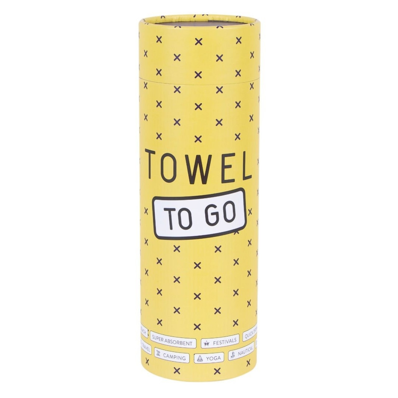 TOWEL TO GO Towel to go Malibu beige 100%BW oeko tex