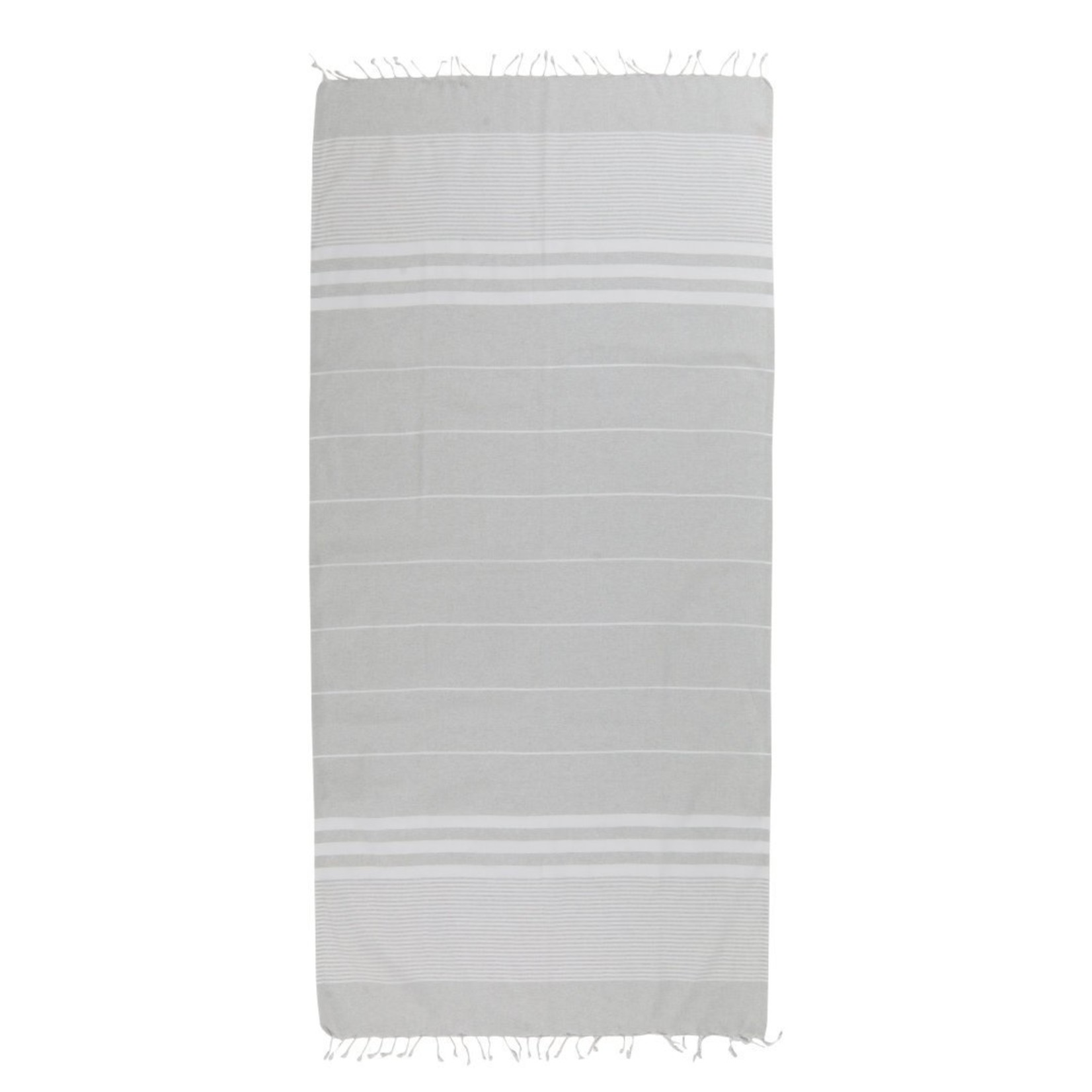 TOWEL TO GO Towel to go Malibu grey 100%BW oeko tex