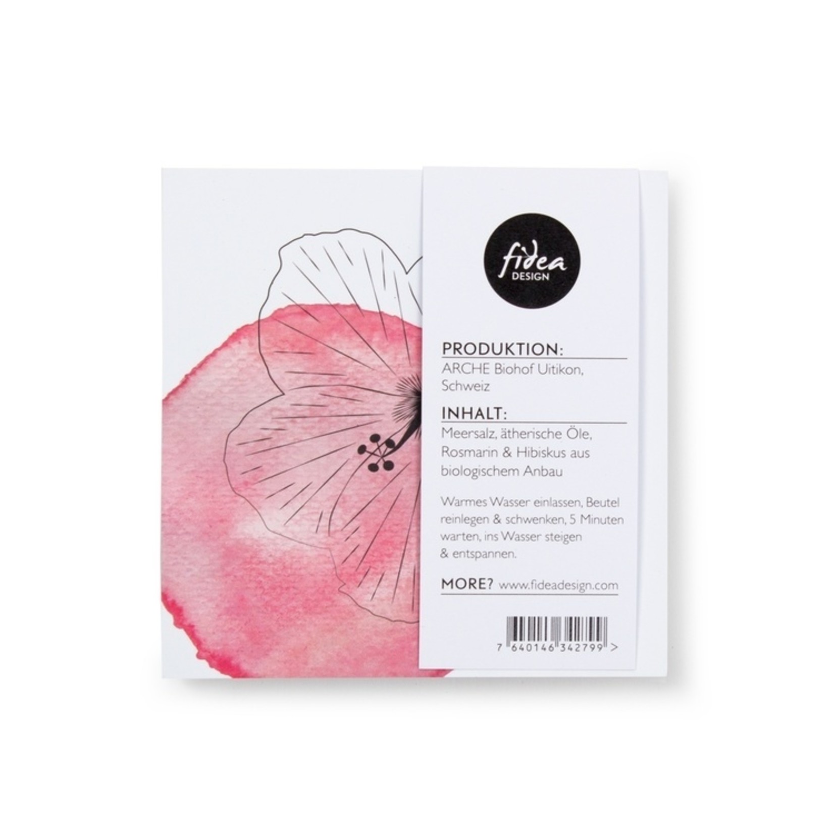 Fidea Design Fleurs de Bain Rosmarin & Hibiskus