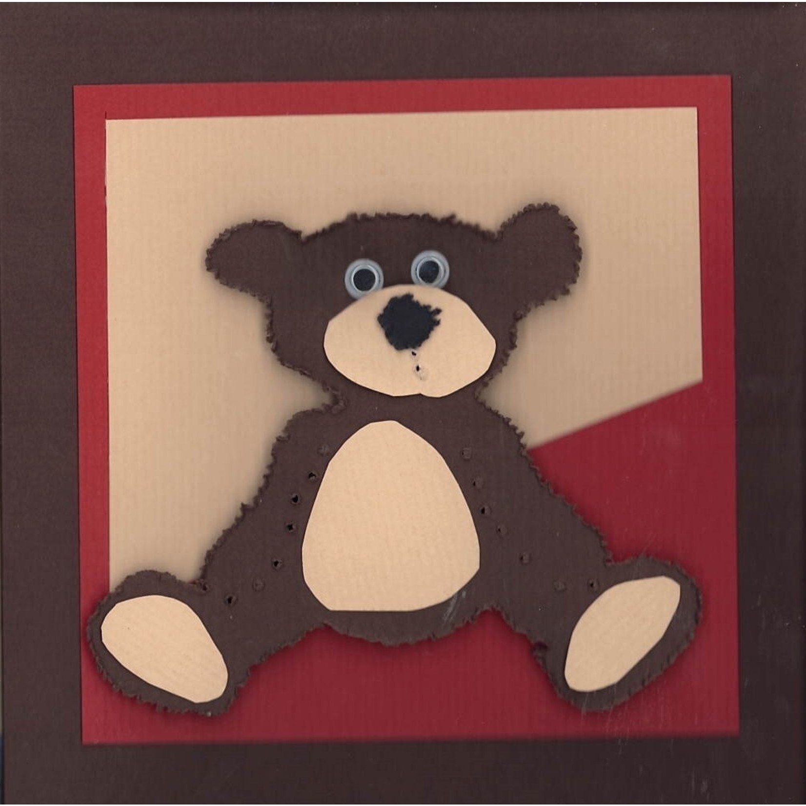 Stiftung Alpenruhe Schreibkarte "Teddybär" aus hochwertigem Papier