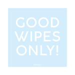 Fidea Design Brillenputztuch Durchblick "Good wipes only"