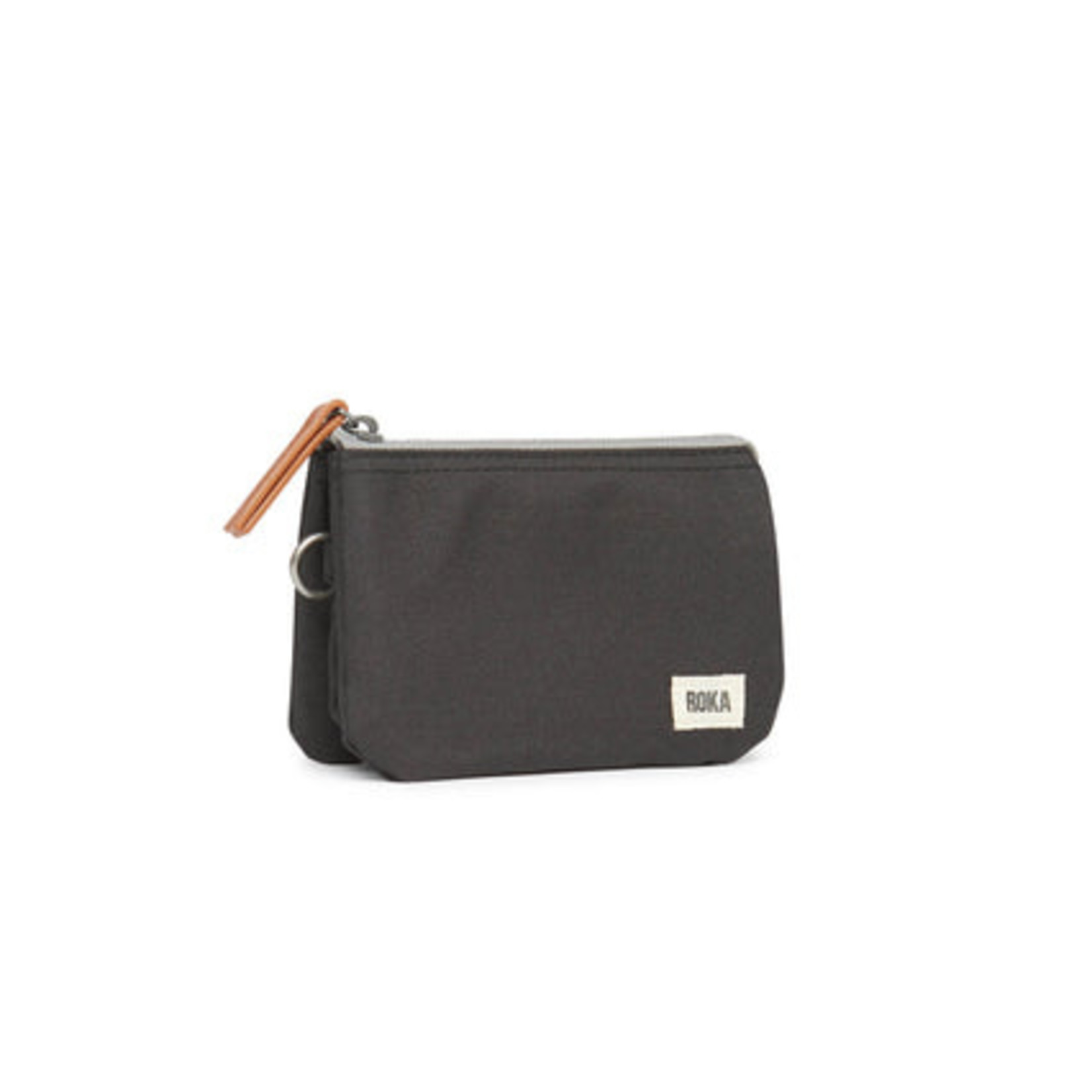 ROKA London Carnaby Wallet Sustainable Canvas Ash