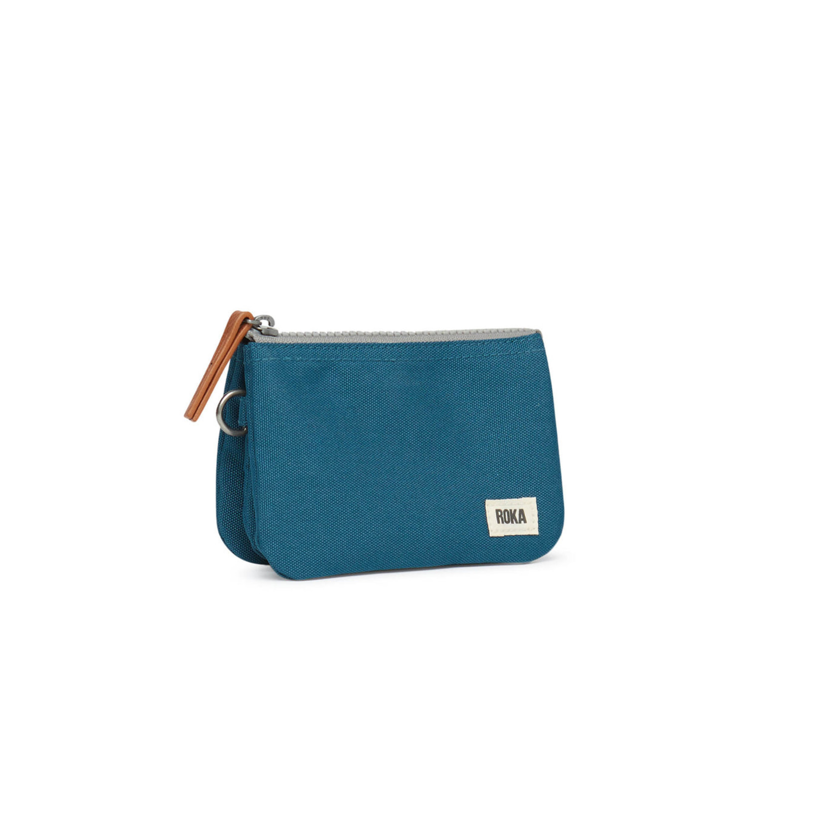 ROKA London Carnaby Wallet Sustainable Canvas Marine