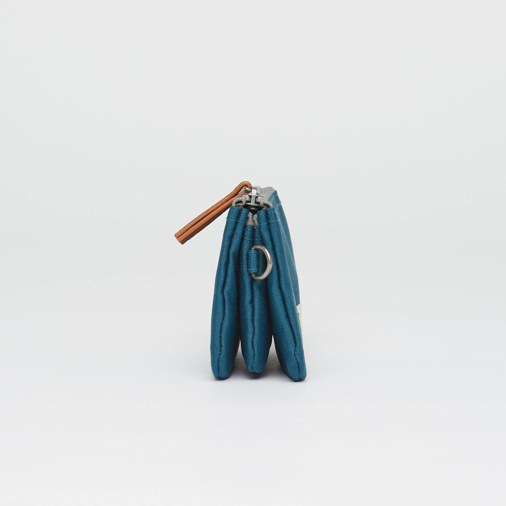 ROKA London Carnaby Wallet Sustainable Canvas Marine