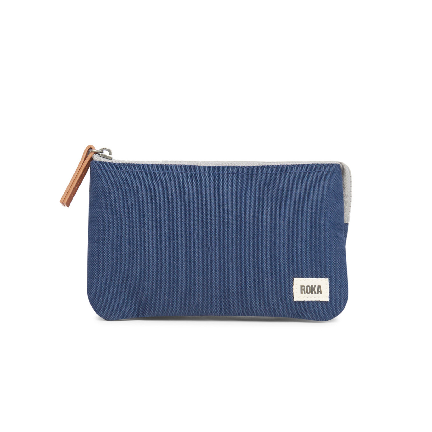 ROKA London Carnaby Wallet Sustainable Canvas Mineral