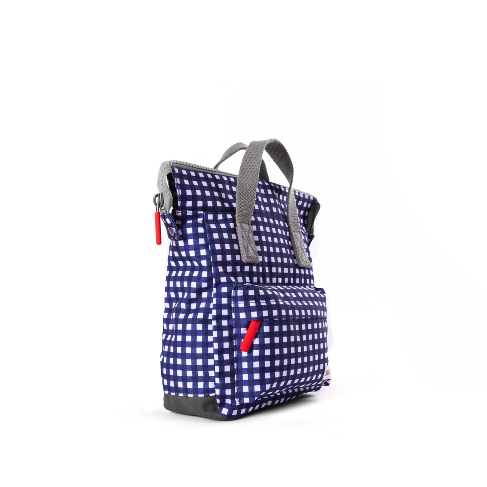 ROKA London Bantry B Small Sustainable Canvas Gingham