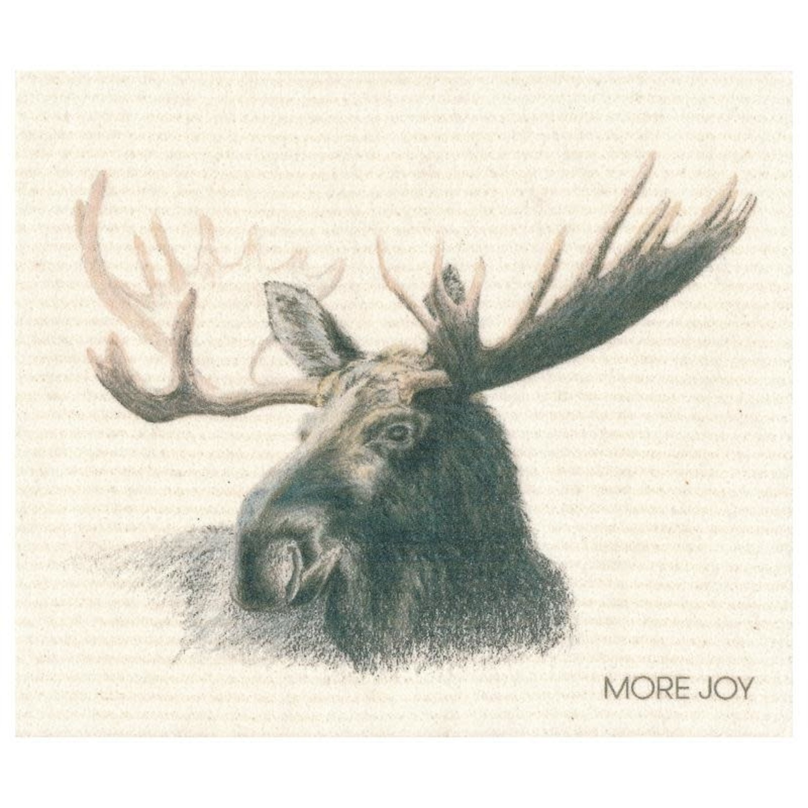 MORE JOY Schwammtuch Moose