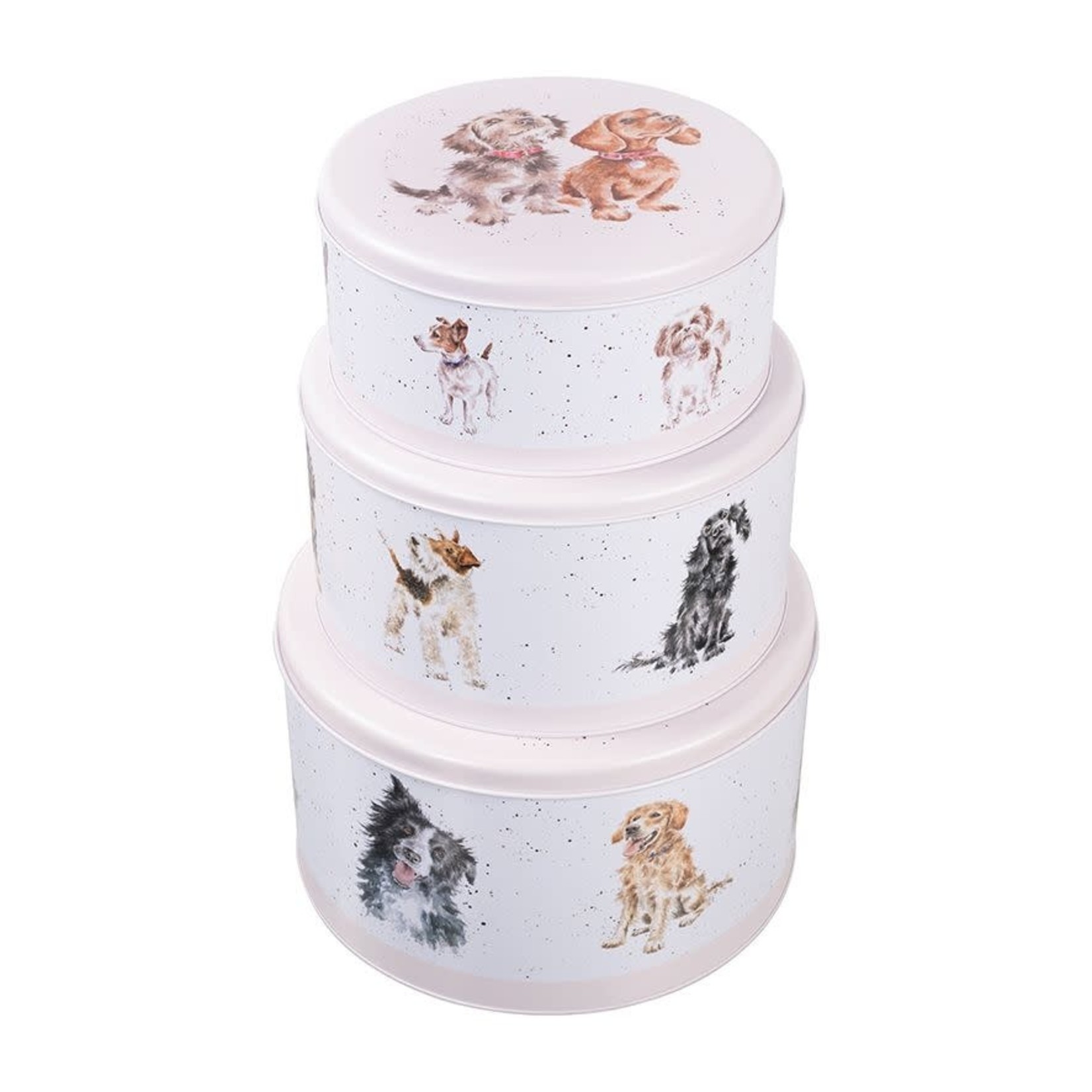 Wrendale Design Cake Tin Nest - Dogs
