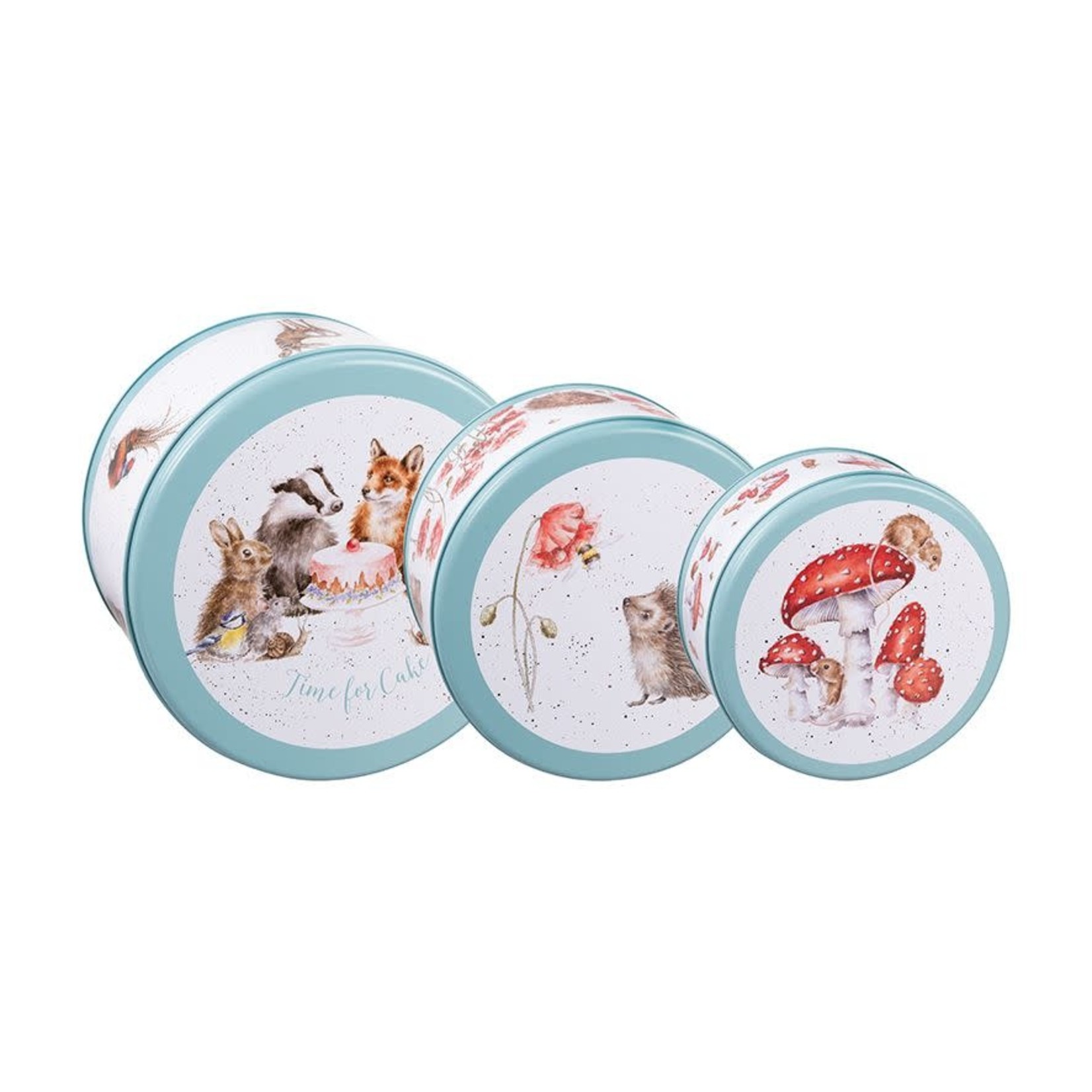 Wrendale Design Tin Cake  Nest - Country Set