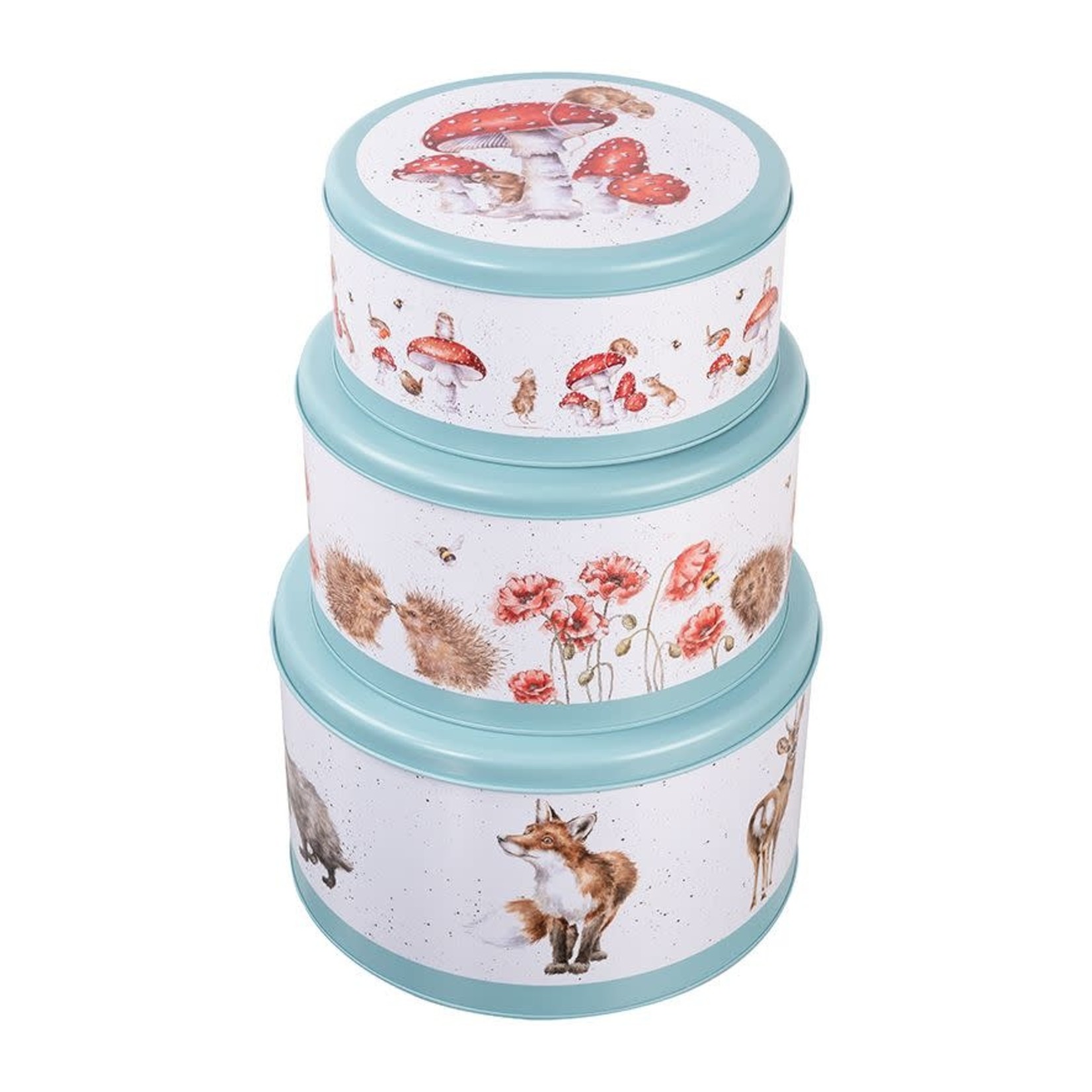 Wrendale Design Tin Cake  Nest - Country Set