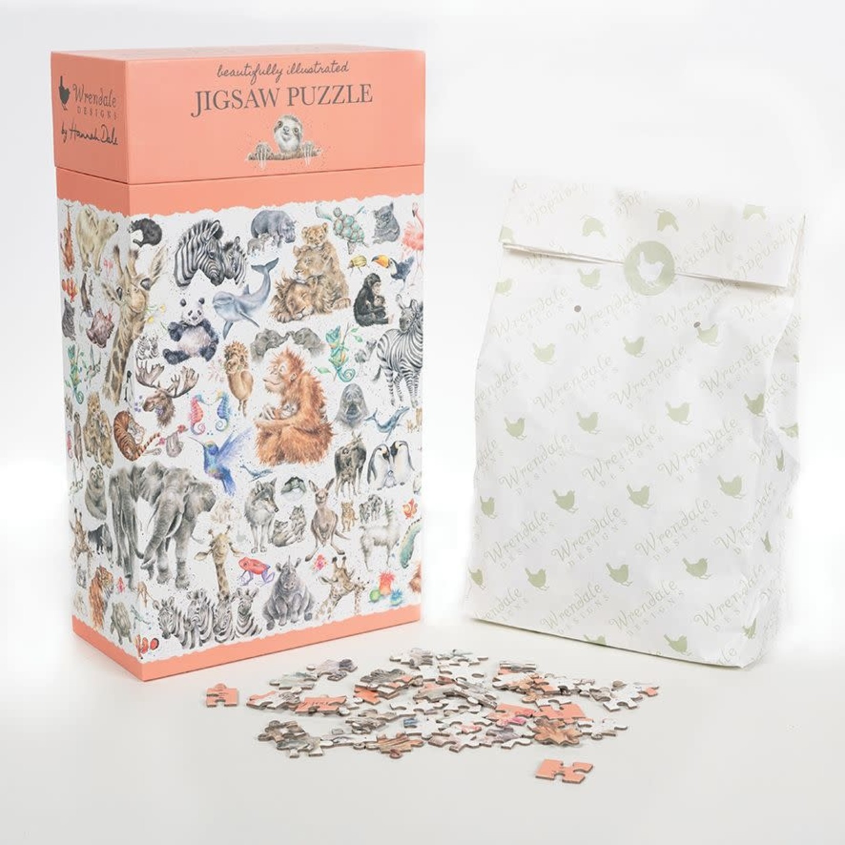 Wrendale Design Puzzle Zoology