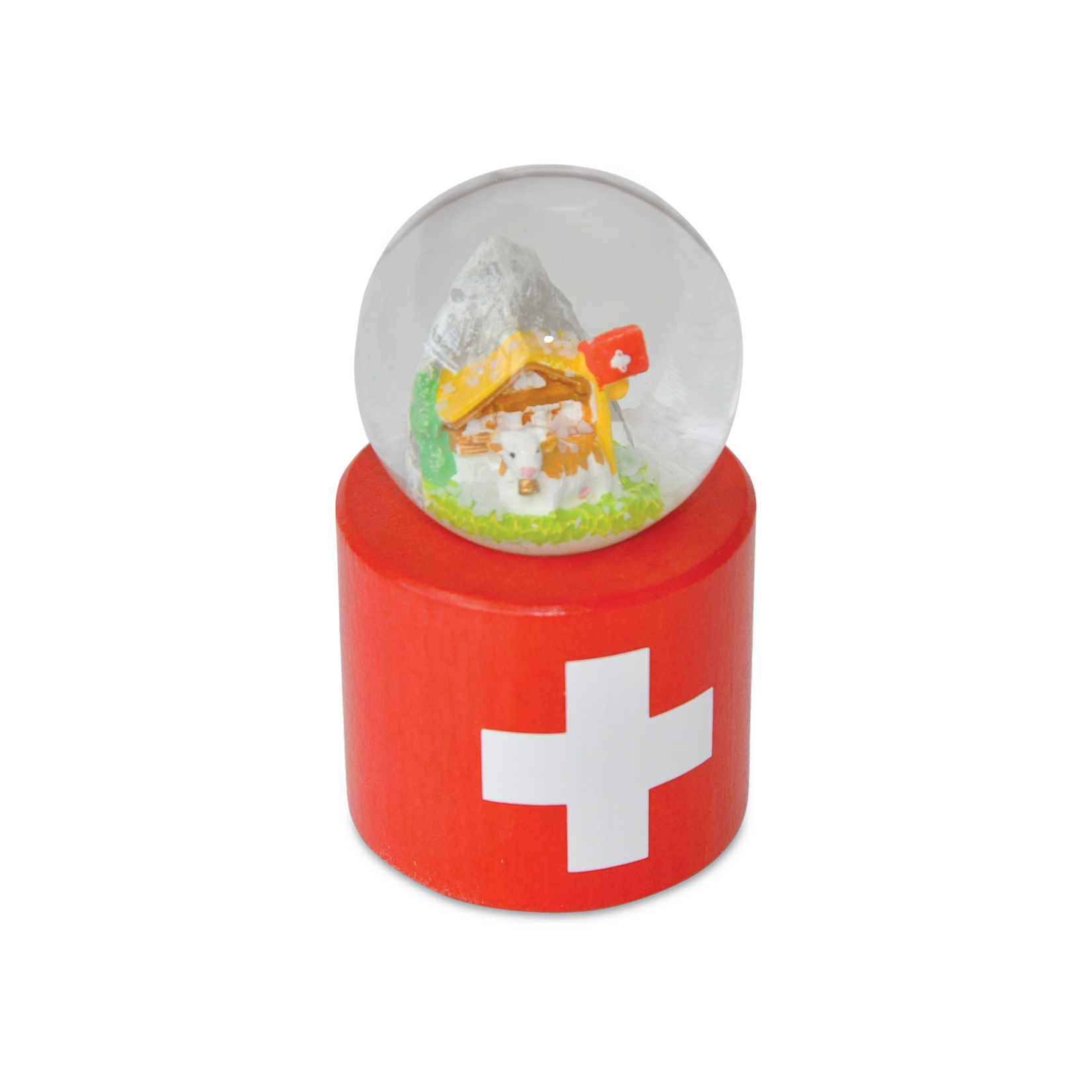 Schneekugel Chalet rund Sense for Smile for you an us
