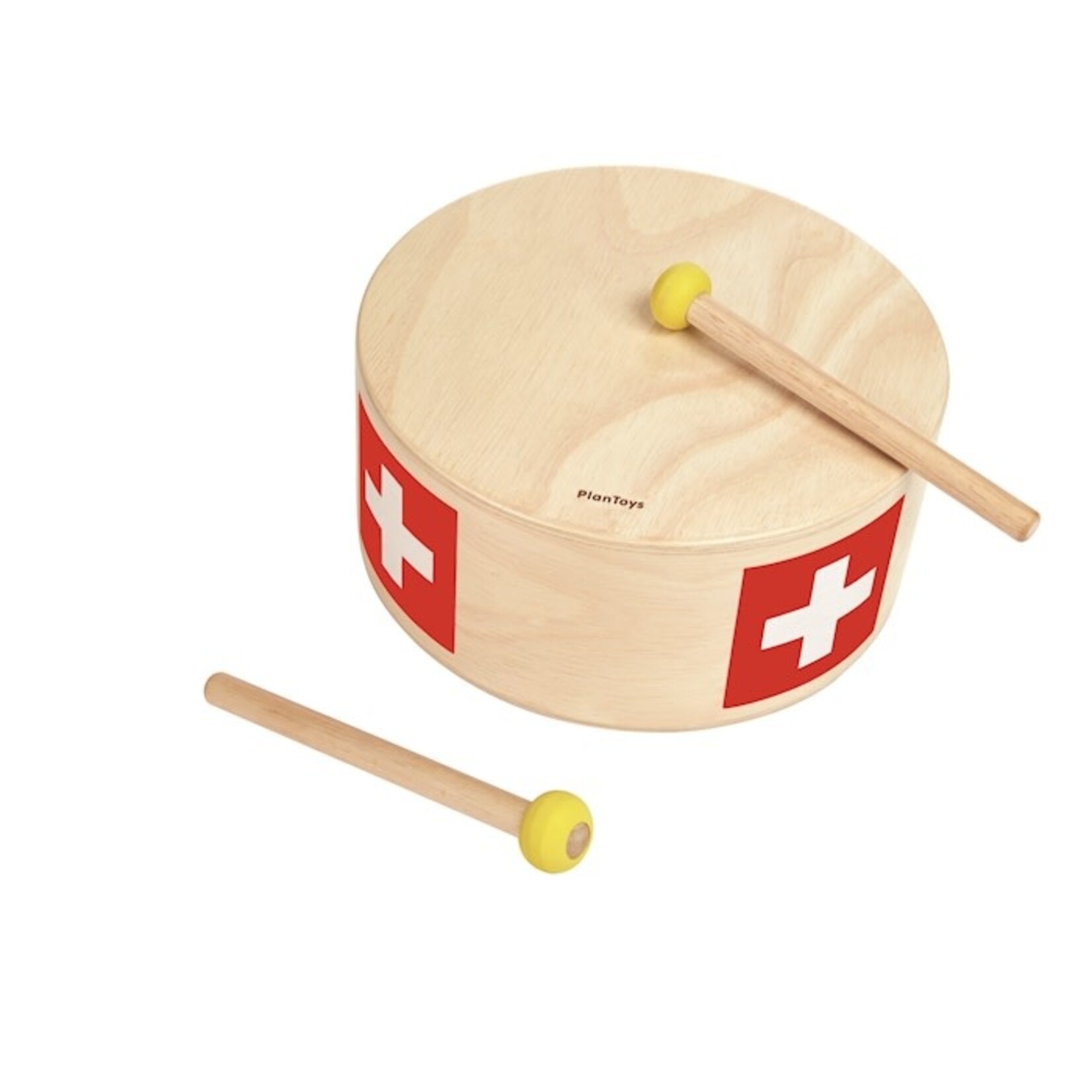 PlanToys Swiss Rhythmus-Trommel Gummibaum
