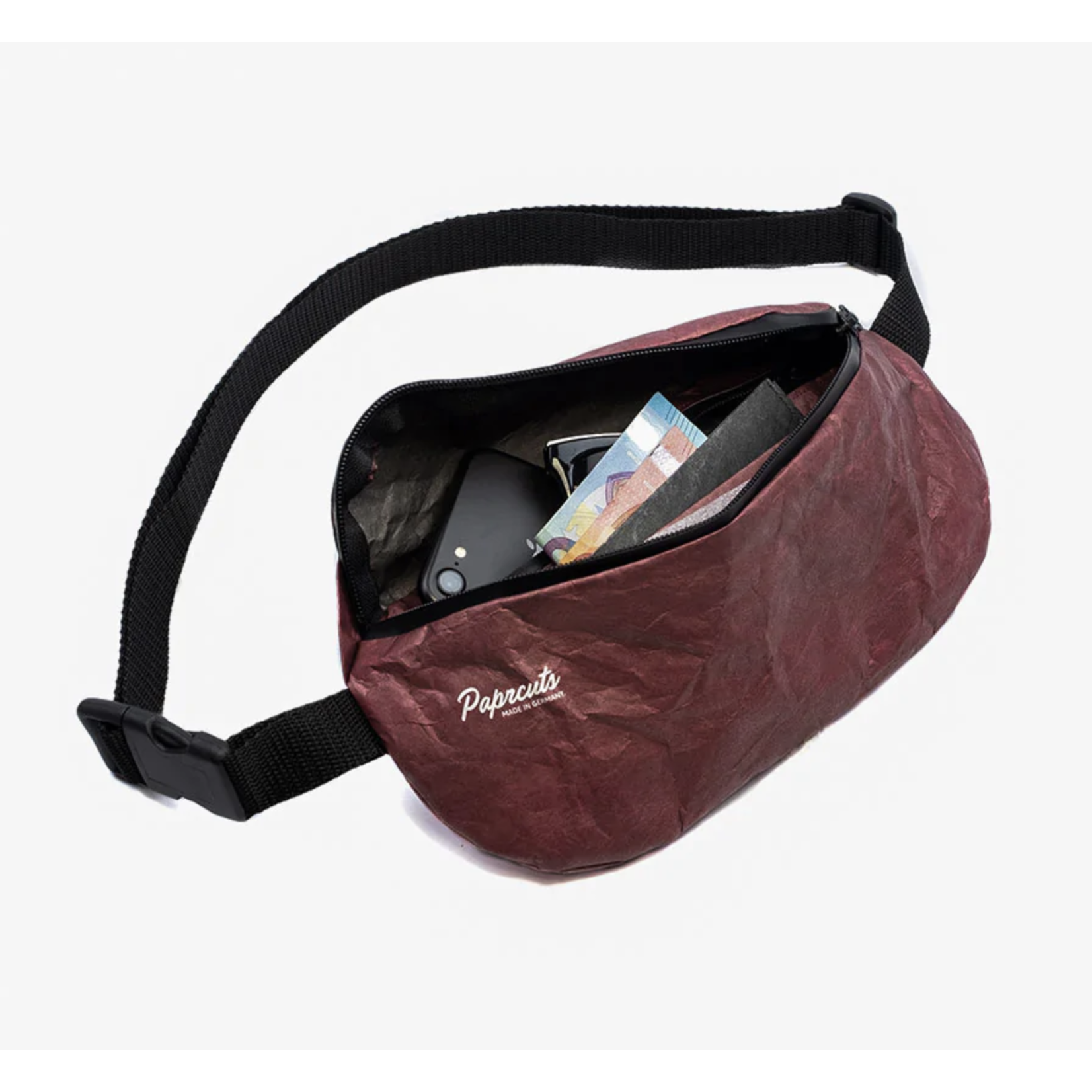 Paprcuts Bauchtasche Bordeaux