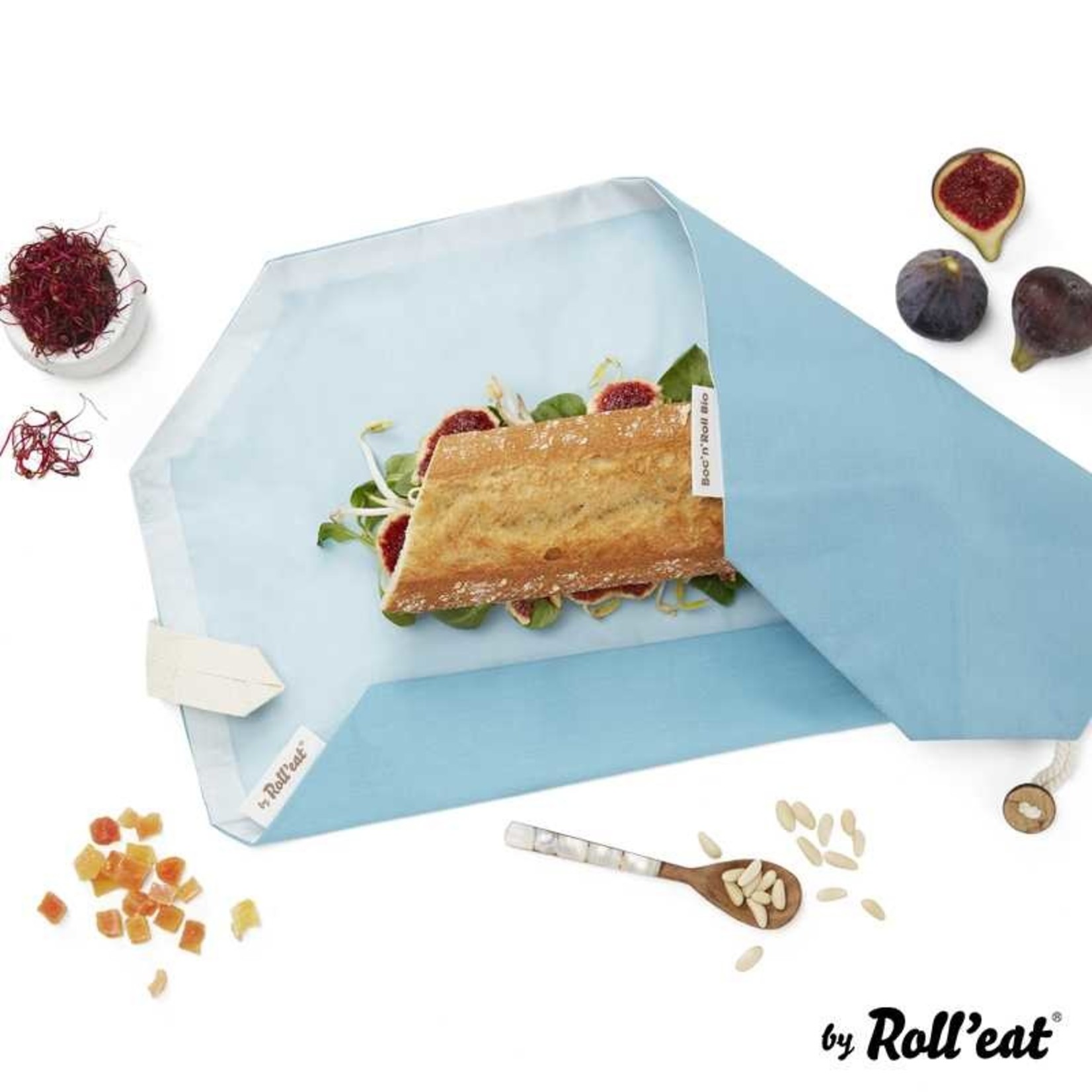 Roll'Eat Boc'n'Roll Lunch Wrap Bio blue