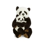 Panda mit Baby 28 cm