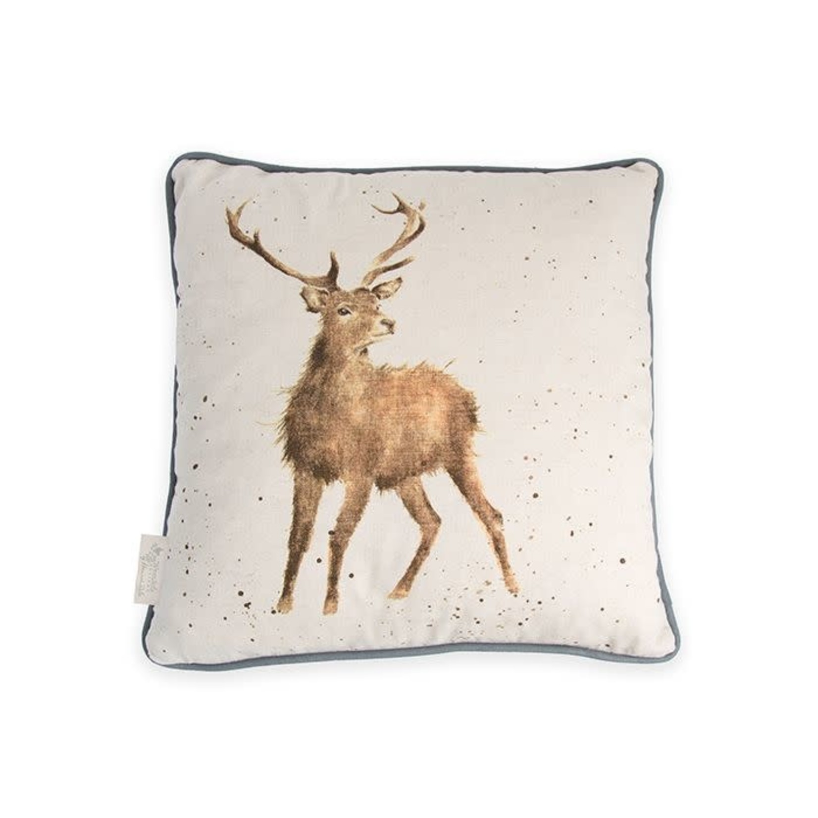 Wrendale Design Kissen 'Wild at Heart' stag cushion