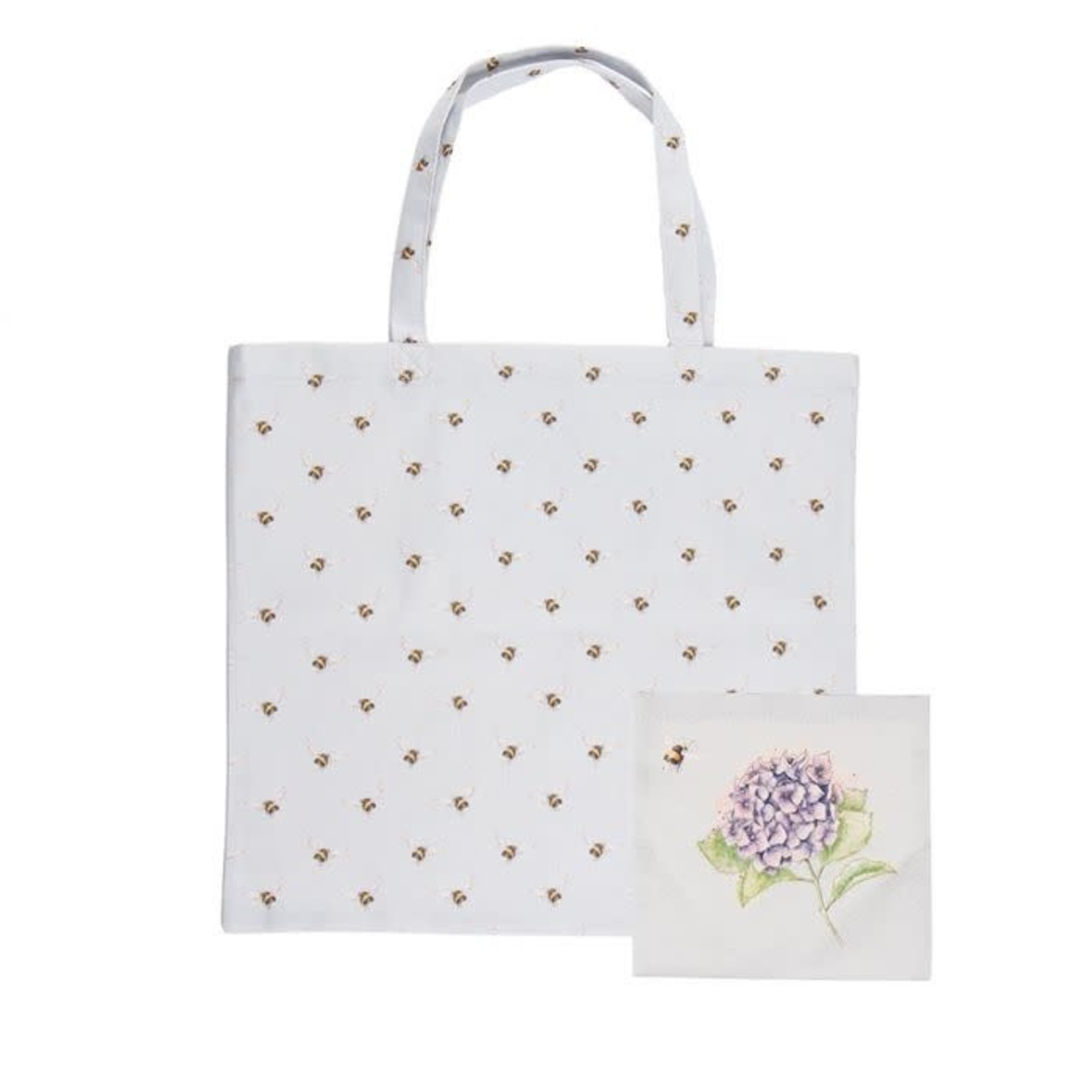 Wrendale Design Shopper Hydrangea Bee Foldable