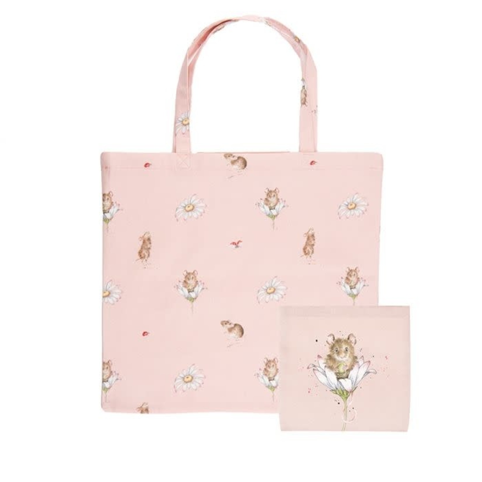 Wrendale Design Shopper 'Oops a Daisy' Mouse Foldable