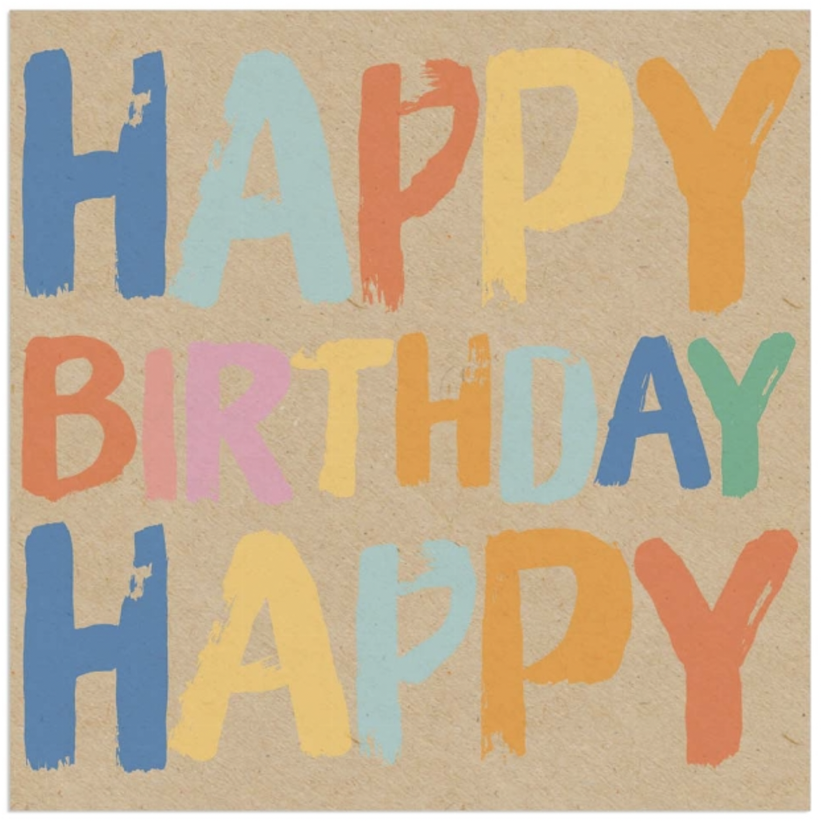 ARTEBENE Serviette Organics Happy Birthday