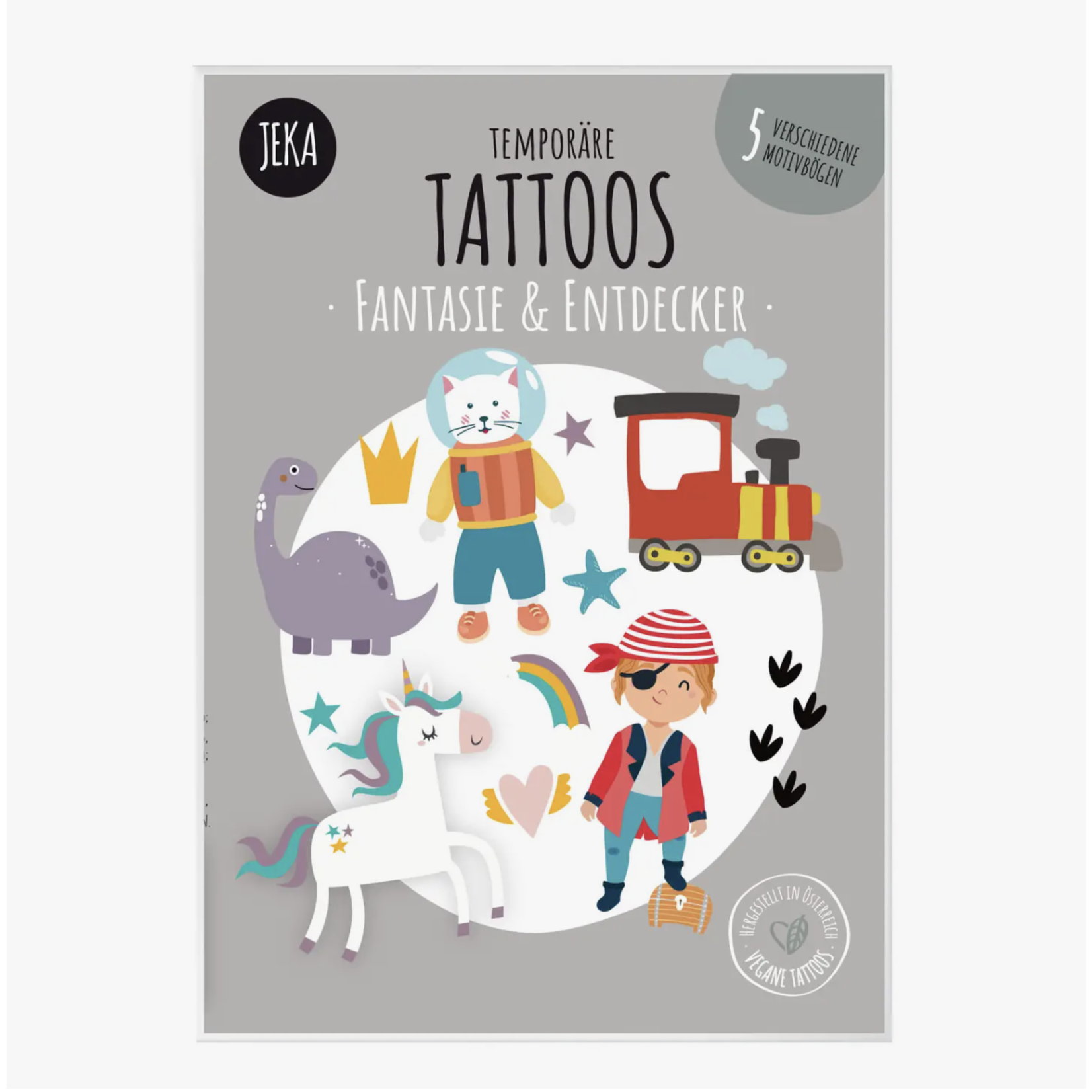 Kindertattoos Fantasie & Entdecker