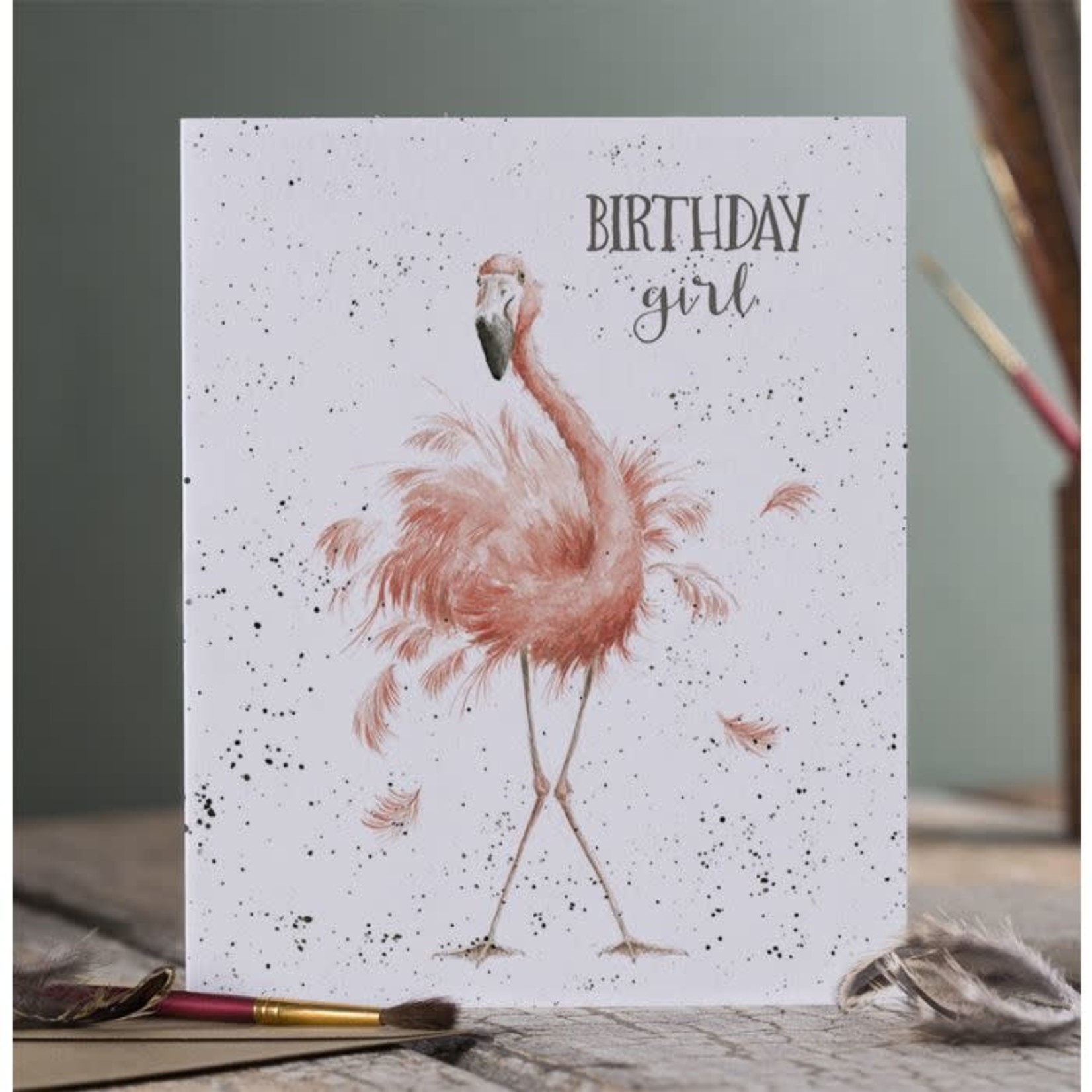 Wrendale Design Karte  Birthday Girl