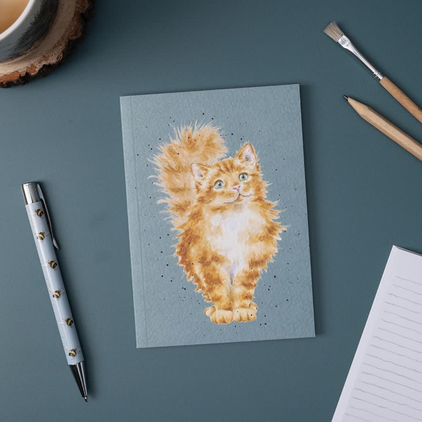 Wrendale Design 'Just Purrr-fect' Cat A6 Notizbuch