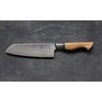 Ryda Knives Santoku-Messer - ST650 Damast 20 cm