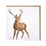 Wrendale Design Karte  Hirsch Wild At Heart STAG