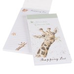 Wrendale Design Einkaufsblöcke Giraffe Shopping Pad