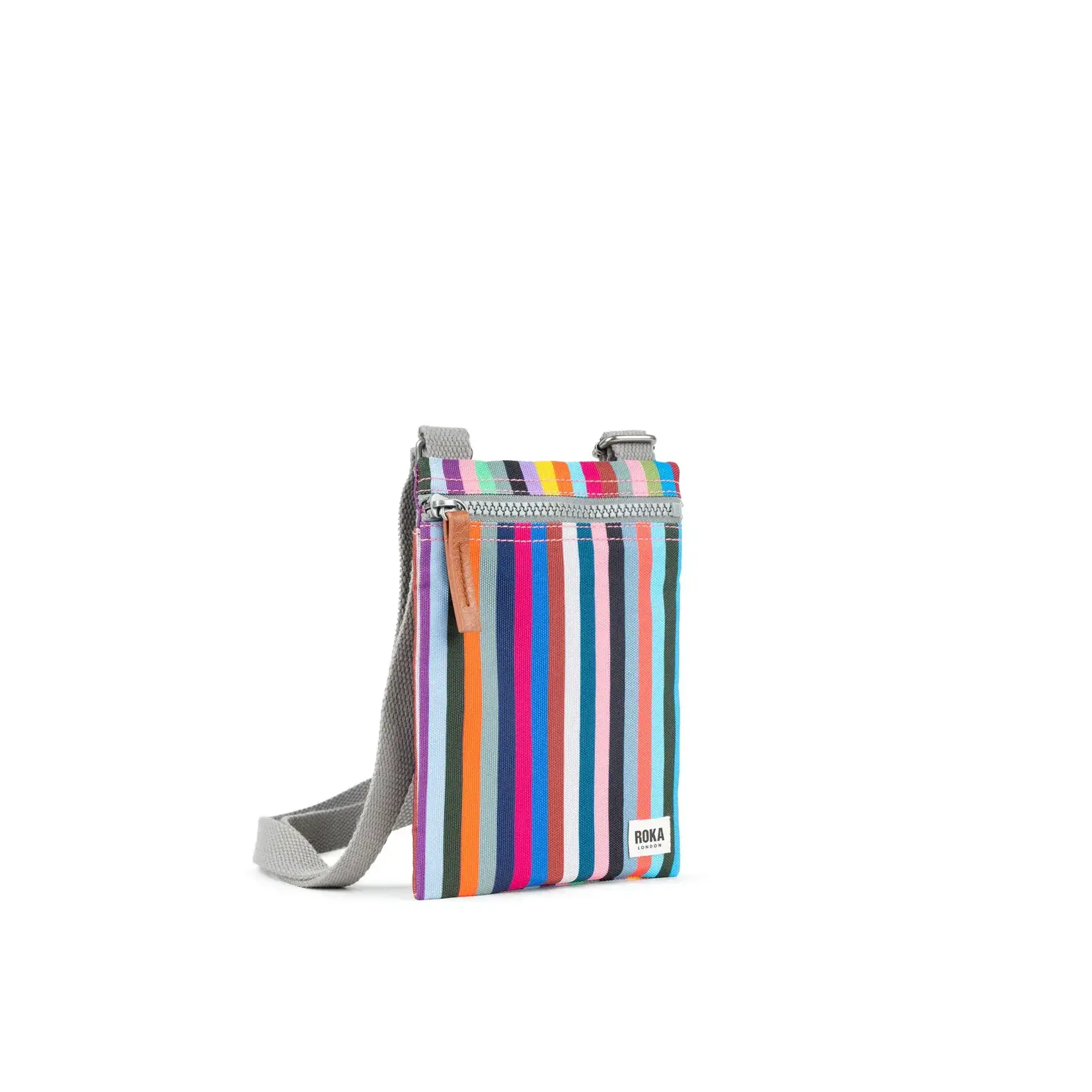 ROKA London Chelsea Multi Stripe One Size Recycled Canvas