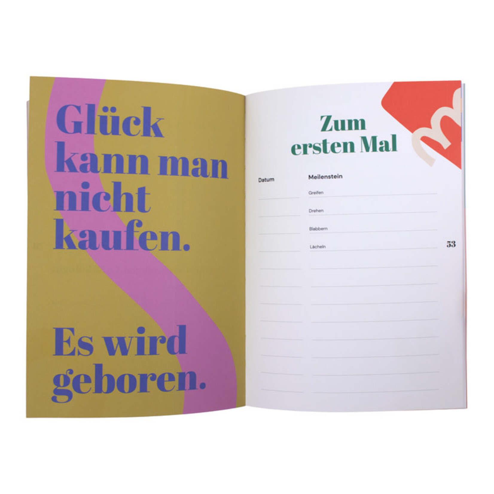 Fidea Design Mama sein! Journal für die ersten Wochen als frische Mama