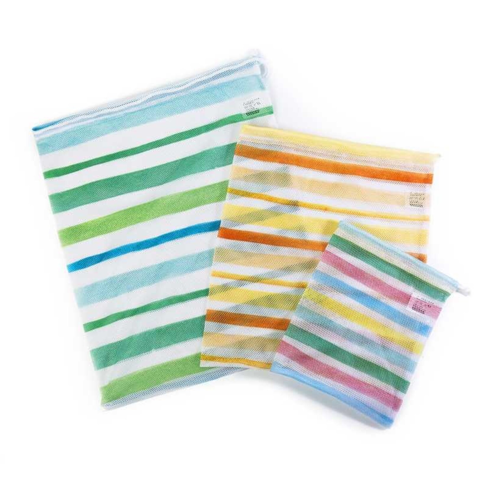 Fruit Veggie Bags Stripes 3er