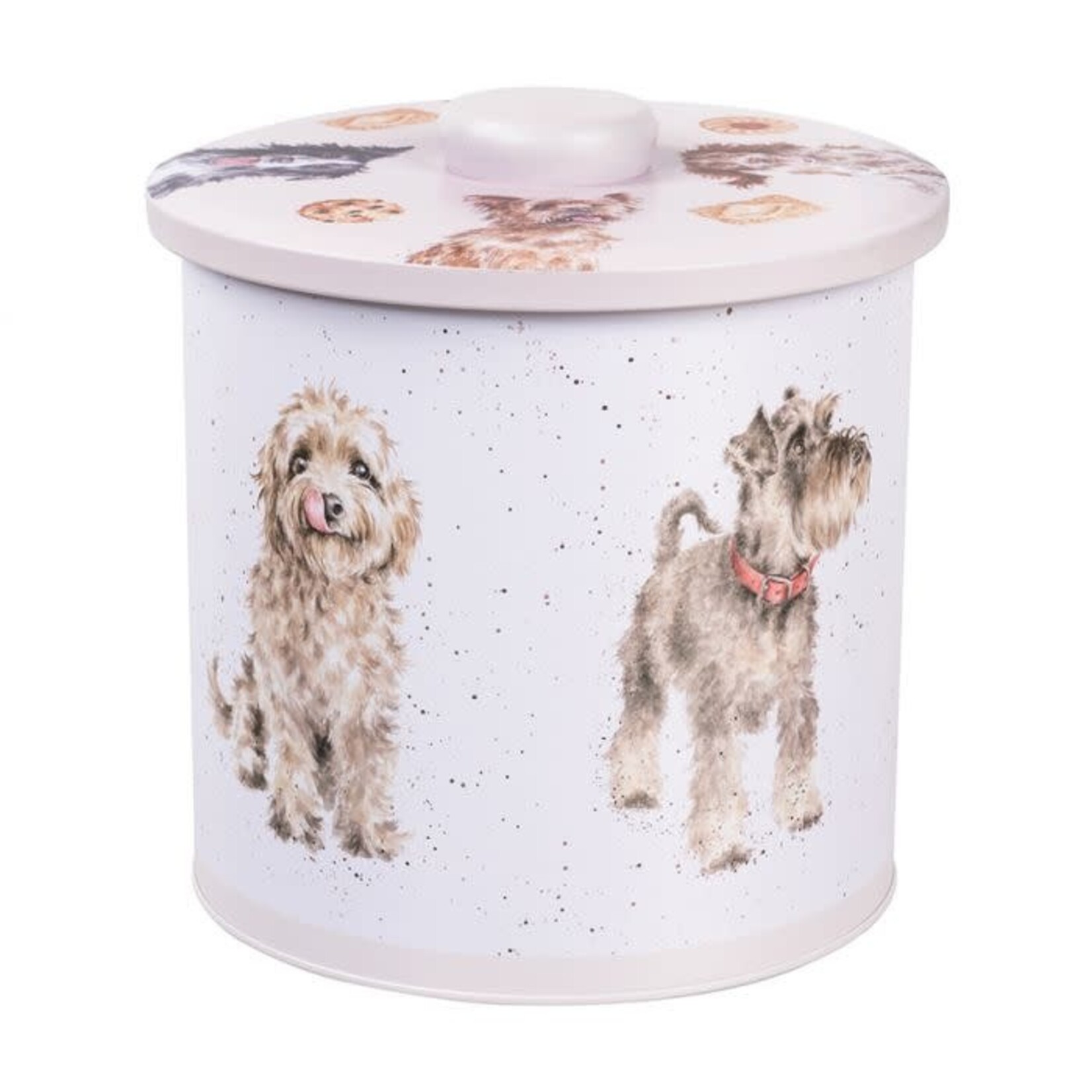 Wrendale Design Biscuit Barrel - Dogs