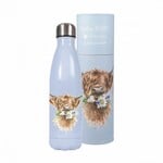 Wrendale Design Trinkflasche Daisy Cow 500ml