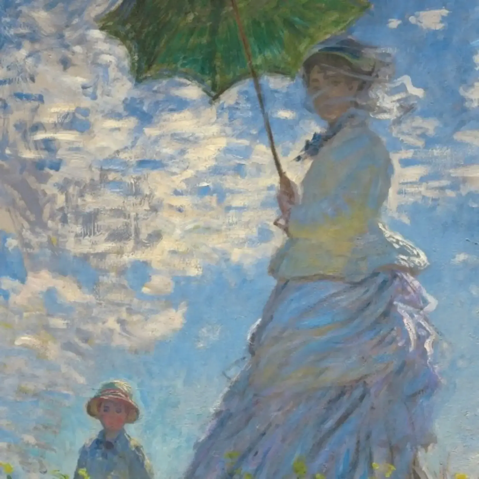 Ecozz Woman with Parasol - Claude Monet 100% recycled PET