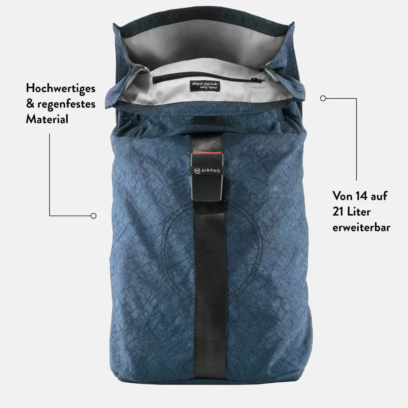 AIRPAQ Rolltop Blau / Blue 3.0