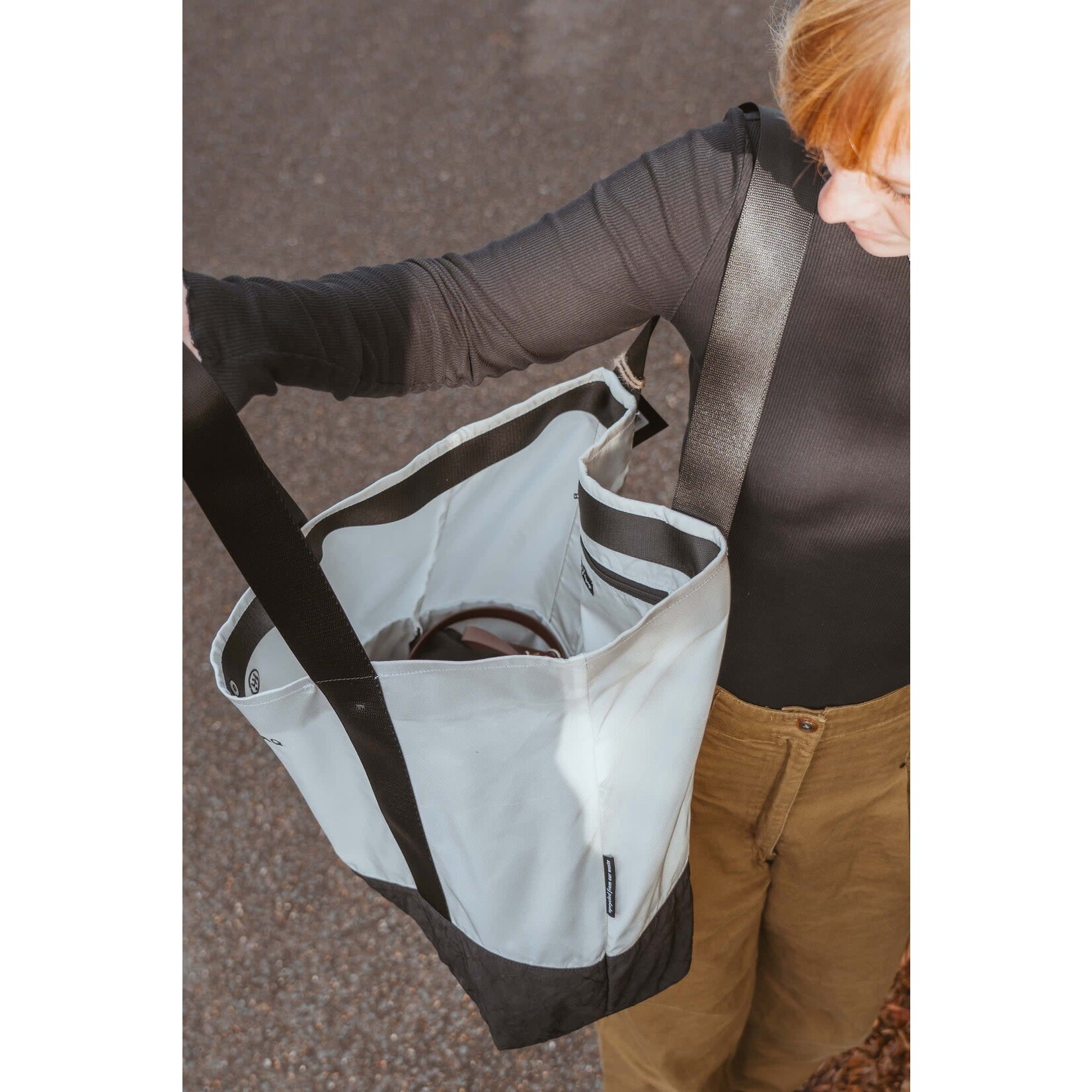 AIRPAQ Shopper (black/white)