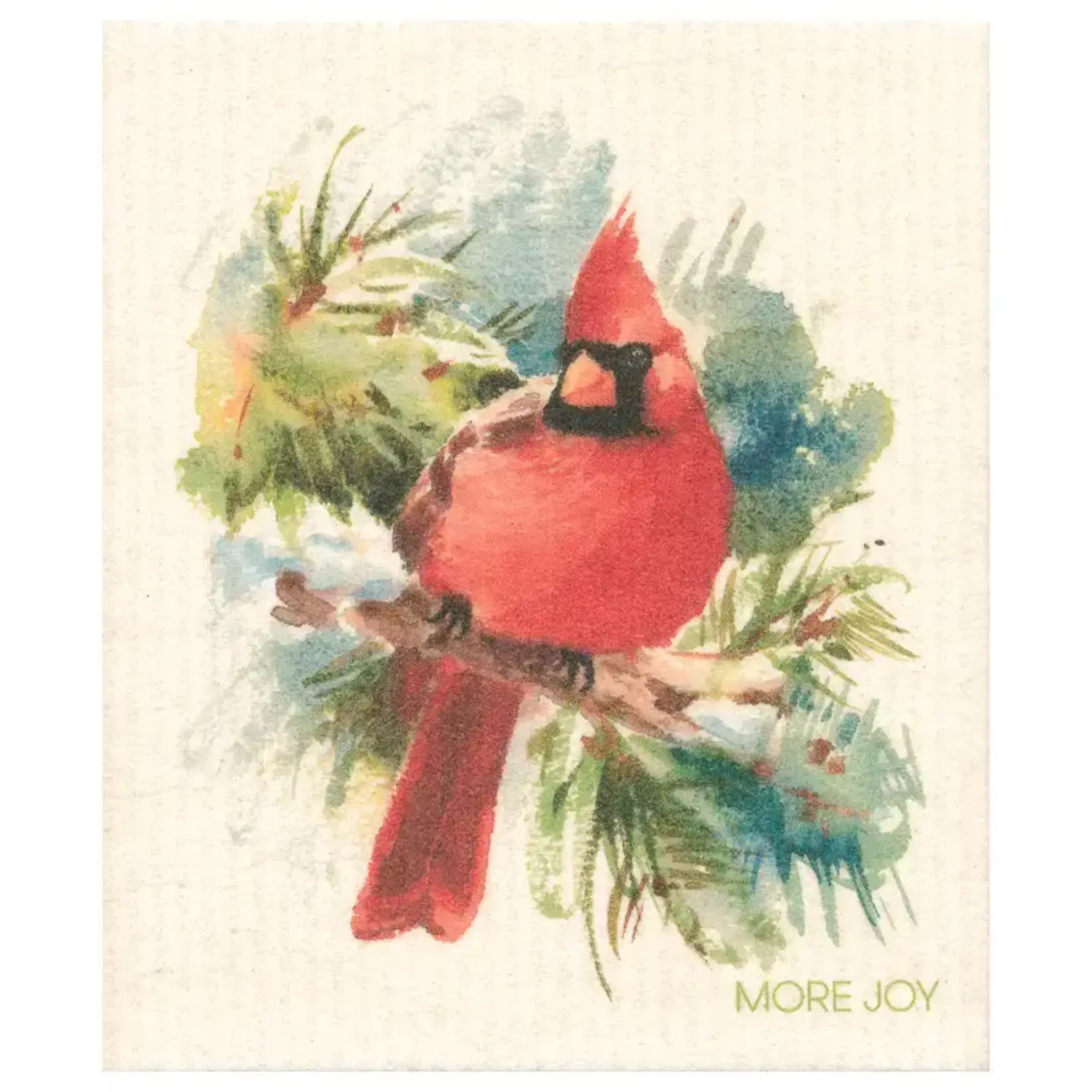 MORE JOY Schwammtuch Cardinal Bird