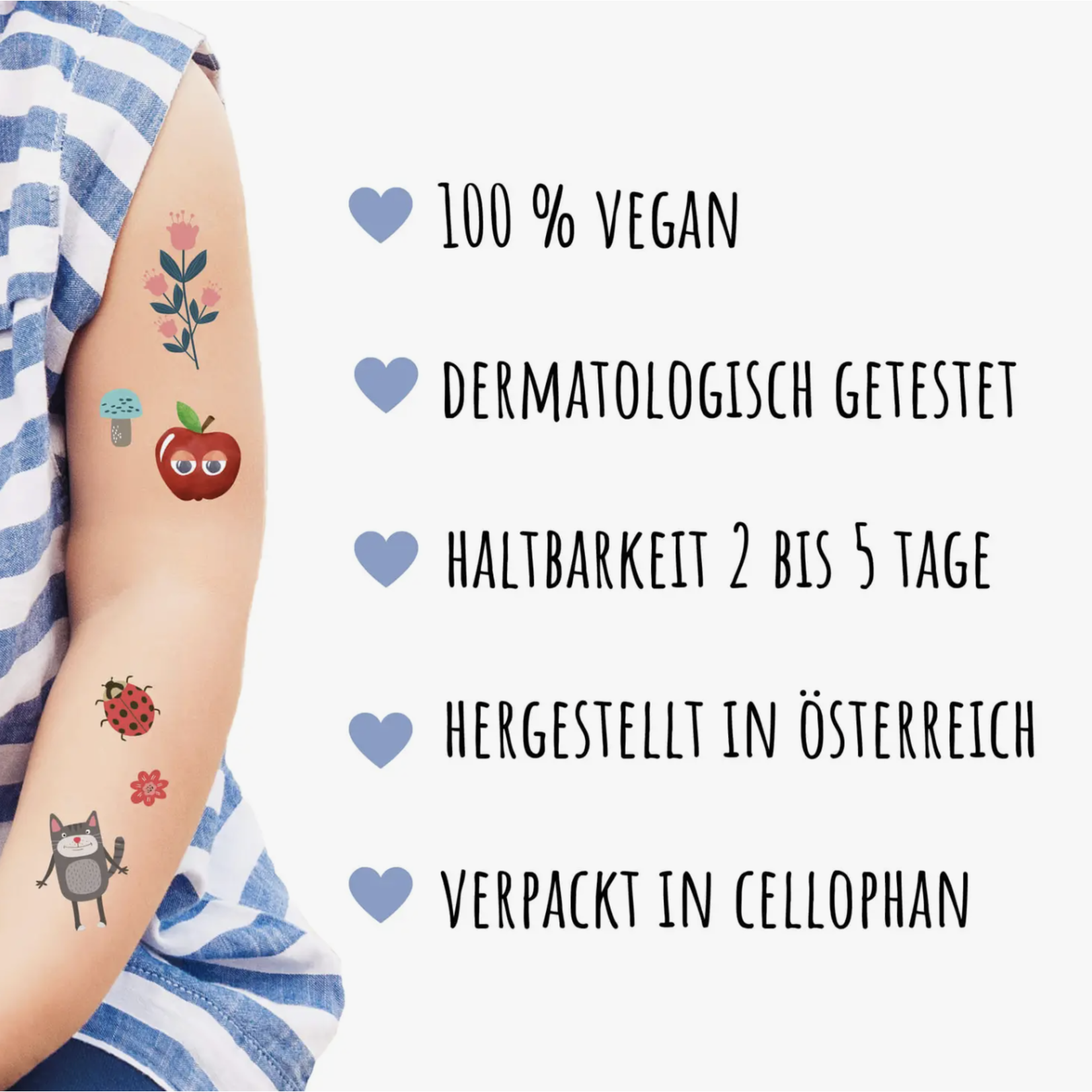 Kindertattoos Naturkinder