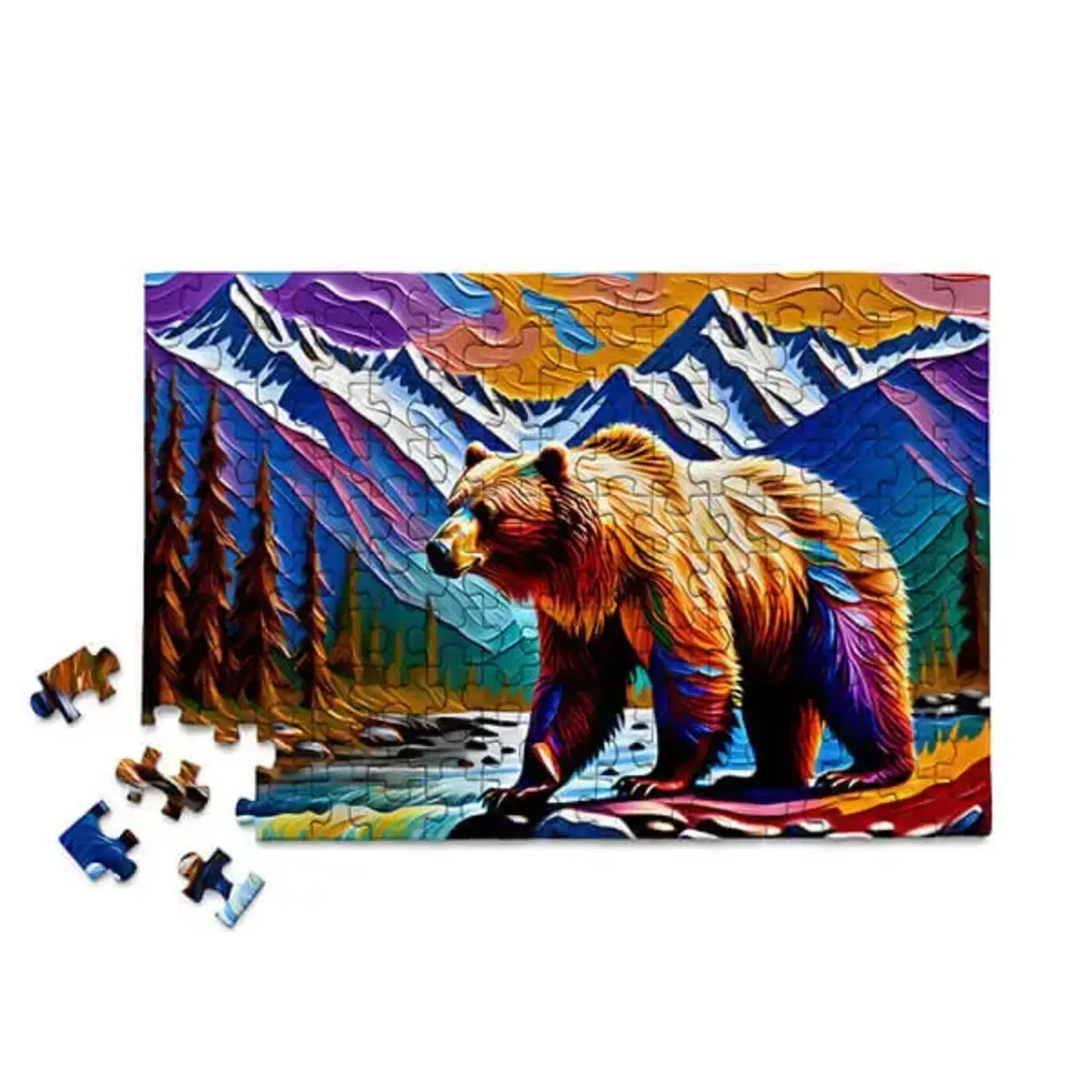 Micro Puzzles Puzzle Bunter Bär