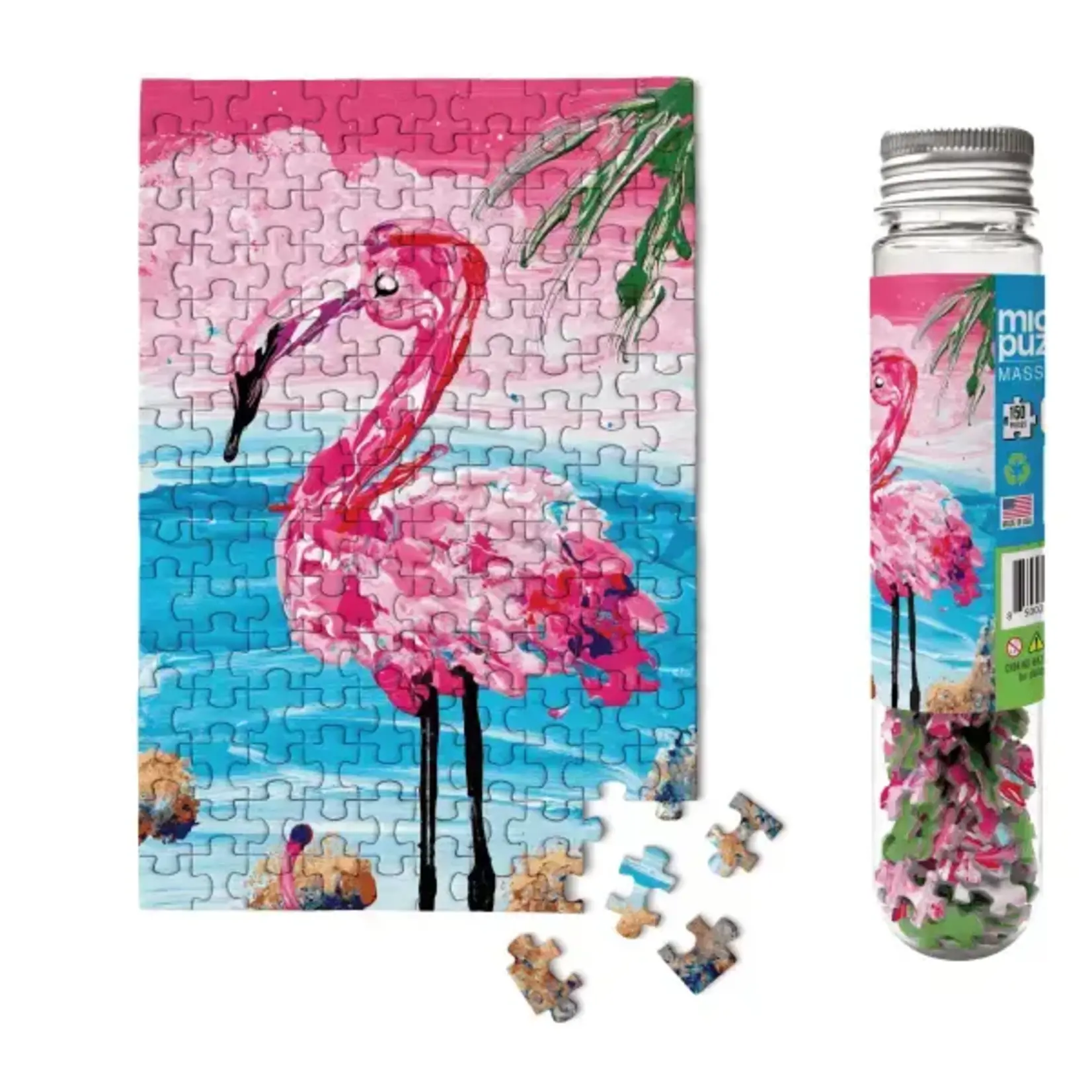 Micro Puzzles Puzzle Flamingo